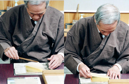 箔間紙 京表具 金箔押し
